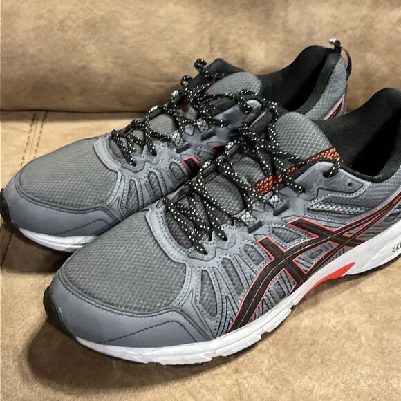 Asics Mens Gel Venture 7 1011A560 Gray Running Shoes Lace Up Low Top Size 12 main image 7